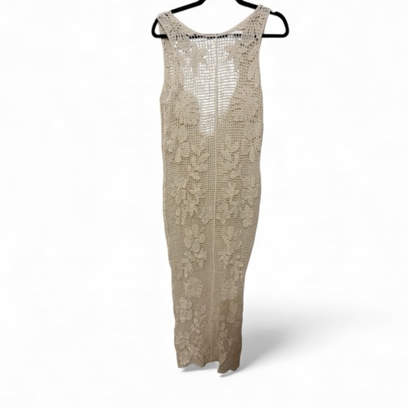 Other - Elegant Cream Crochet Dress